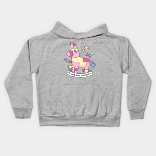 Pinata typography mexican fiesta quote inspiration tumblr art Kids Hoodie